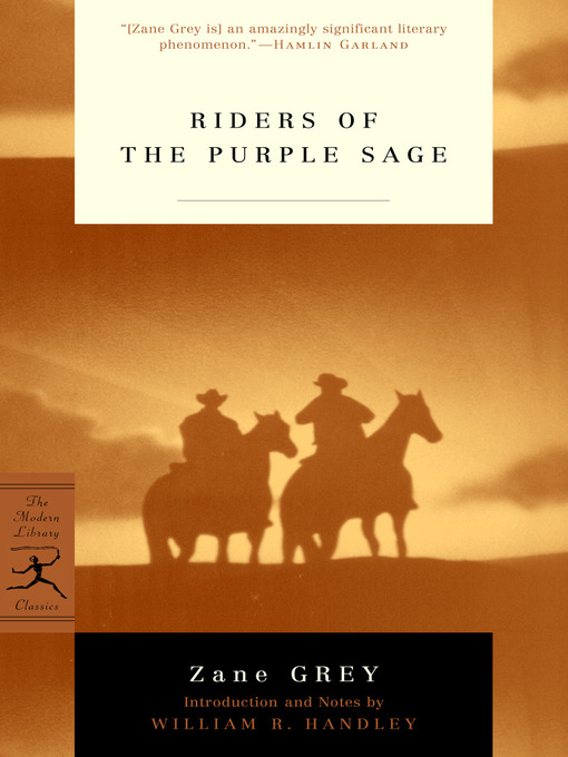 Title details for Riders of the Purple Sage by Zane Grey - Wait list